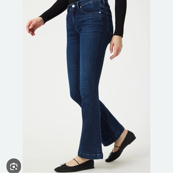 Mavi Sydney High Rise Flare Jeans - Picture 2 of 8